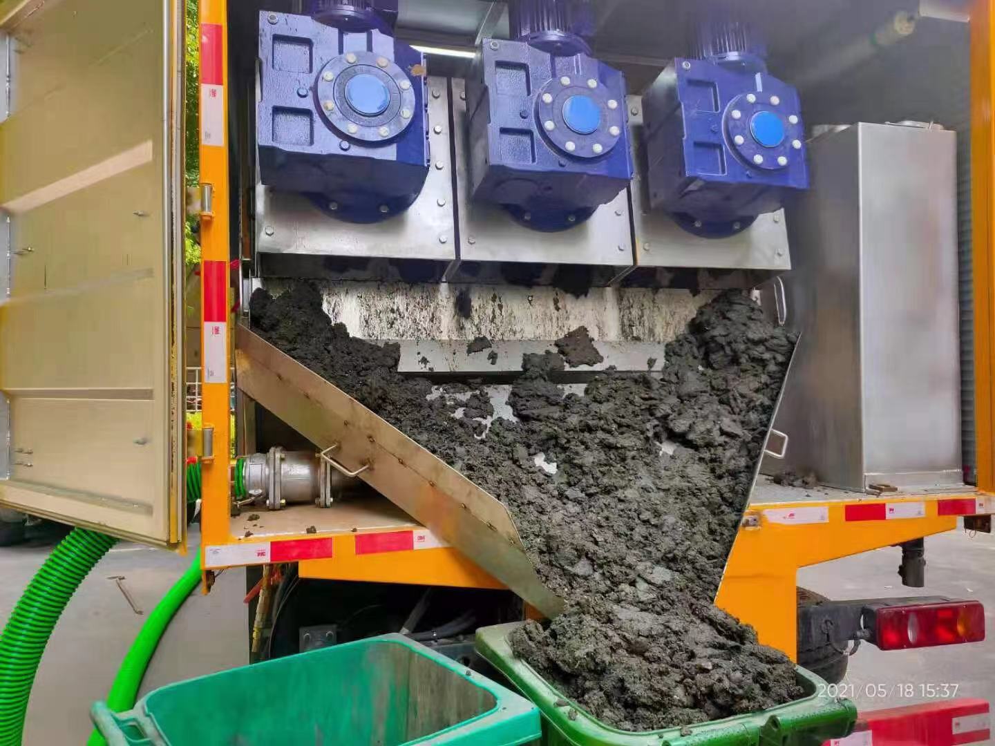 阿克陶化粪池清掏城市维护站-泥浆净化干湿分离处理